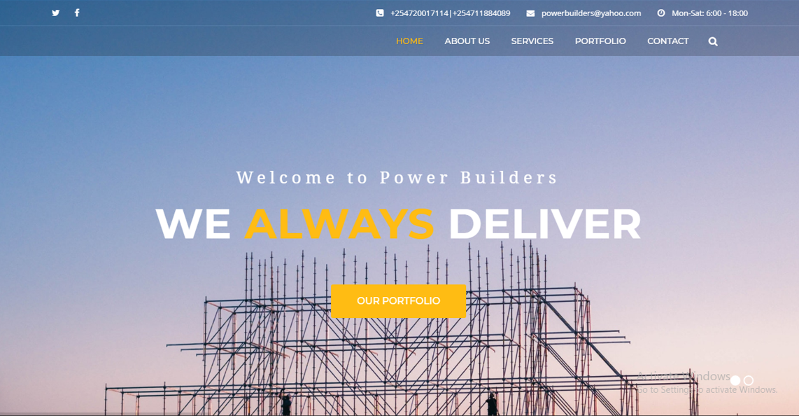 Personal Portfolio Images